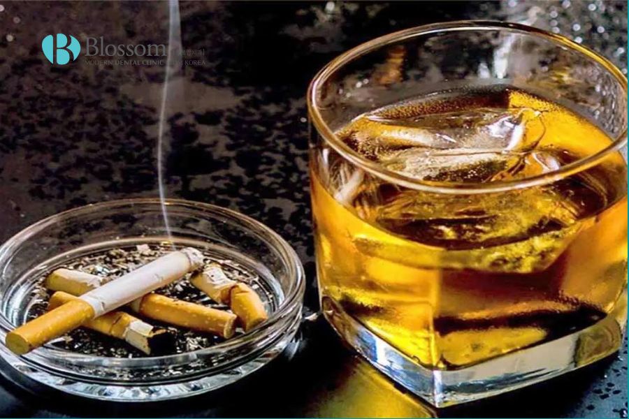 Hạn chế thuốc lá, rượu và các chất kích thích khác