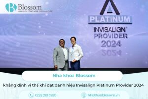 Nha khoa Blossom tiếp tục khẳng định vị thế khi đạt danh hiệu Invisalign Platinum Provider 2024 tại hội nghị thượng đỉnh Invisalign APAC 2025