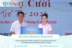 Nha khoa Blossom đồng hành cùng chương trình thiện nguyện “Vì nụ cười trẻ thơ lần IV” tại Trường Tiểu học A Nhơn Hội (An Giang)