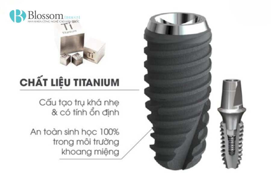 Trụ implant có bị gỉ sét không? Sự thật về độ bền và tính an toàn của implant 2 tru implant co bi gi set 2
